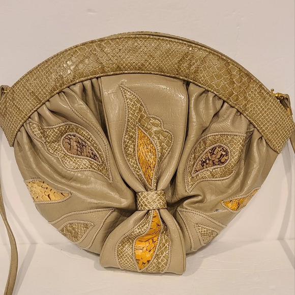 Sylvia Cee vintage crossbody bag 14×10,5 in. - Picture 3 of 13